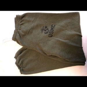 USMC authentic military sweatpants size men’s L